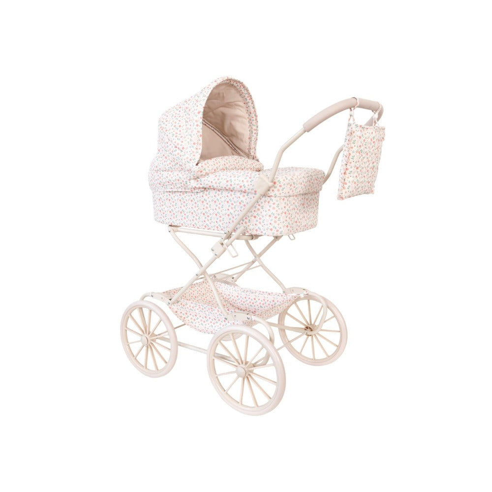 Carrinho de Bonecas com Alcofa Tutete Vintage Autumn Garden
