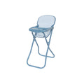 Cadeira Alta para Bonecas Tutete Vichy Blue