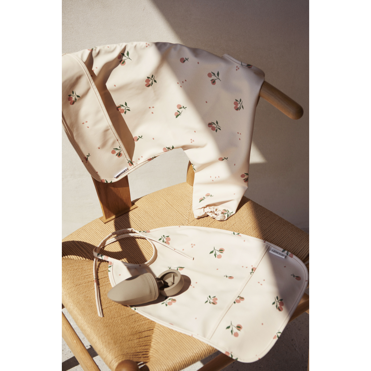 Babete com Mangas Merle Liewood Peach / Sea shell mix