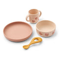 Conjunto de Refeição Vivi Liewood Butterfly / Apple Blossom