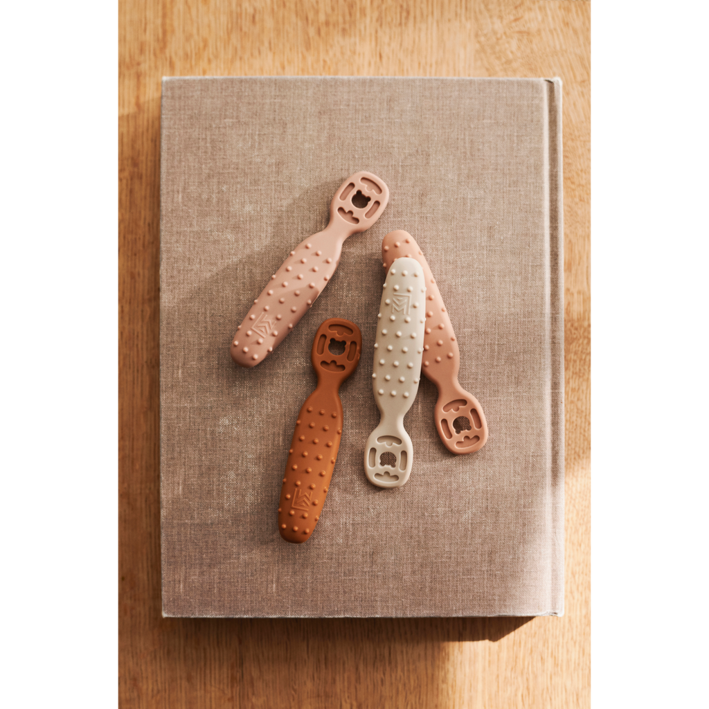 Pack 4 Colheres de Aprendizagem Caelia Liewood Pale tuscany multi mix