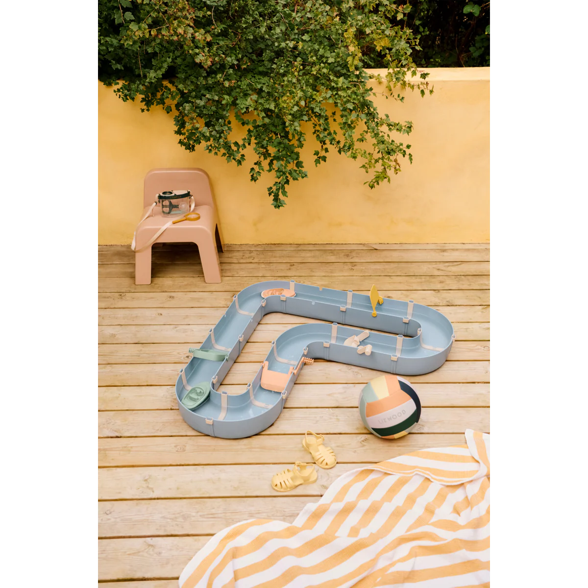 Cassian Waterway | Beach blue multi mix