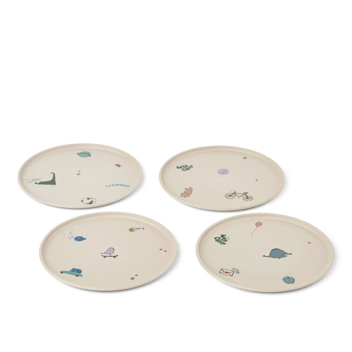 Pack 4 Pratos | Remco | Tamtam / Sandy