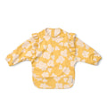 Babete com Mangas | Merle | Flower | Lemon yellow