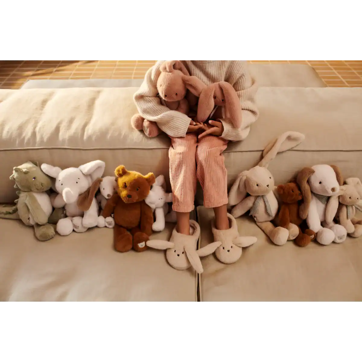 Berto Crocodile | Teddy | Faune Green