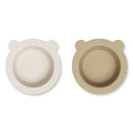 Pack 2 Tijelas com Ventosa | Peony | Sandy | Oat