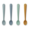 Pack 4 Silicone Spoon | Multi mix | Blue multi mix