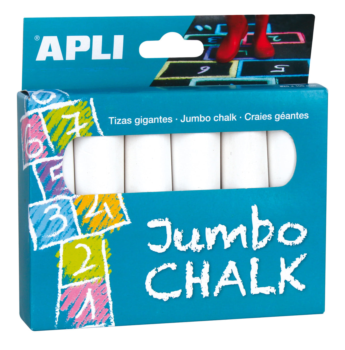 Giz Jumbo | 6 Brancos