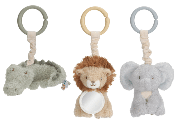 Pendentes de Atividades Safari Friends Little Dutch - fundo branco