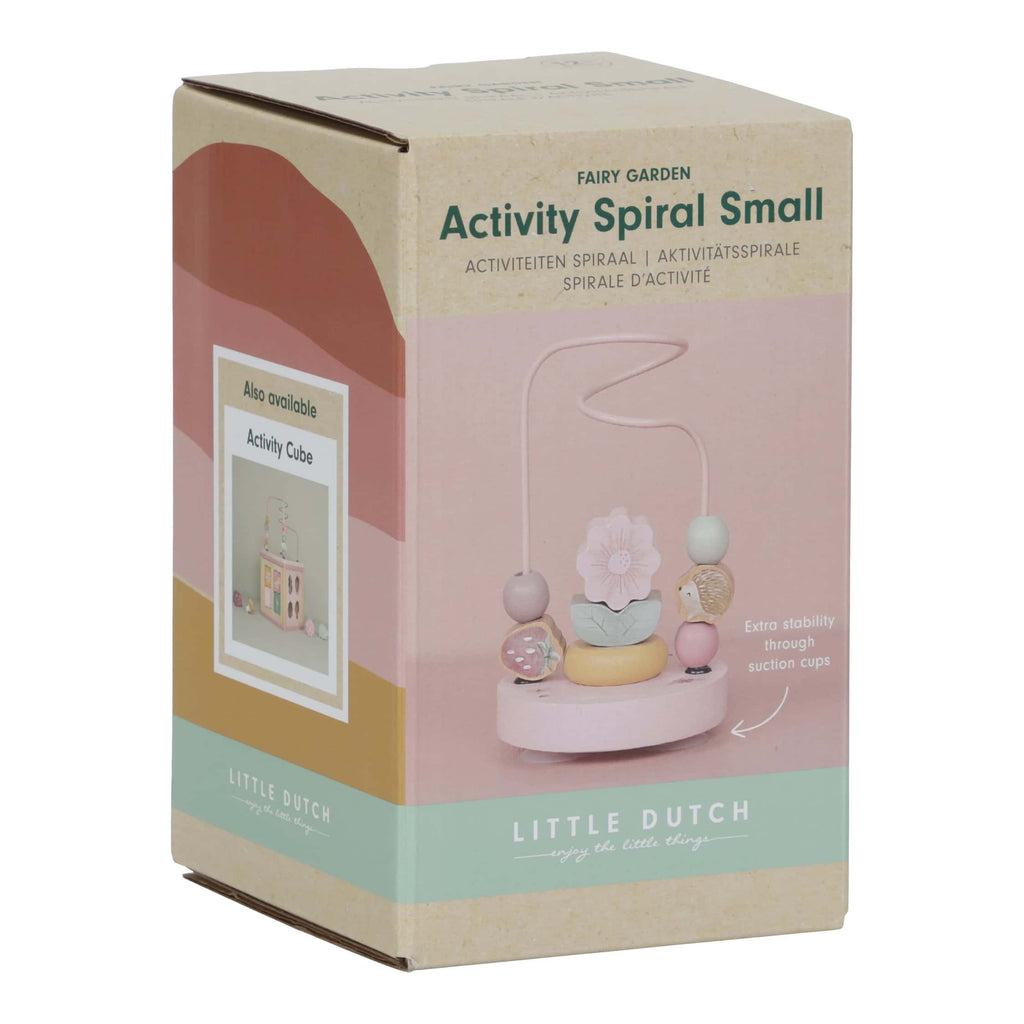 Espiral de Atividades | Flor | Pequena | Fairy Garden