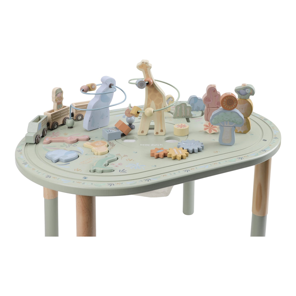 Mesa de Atividades XL | Verde | Safari Friends | Little Dutch