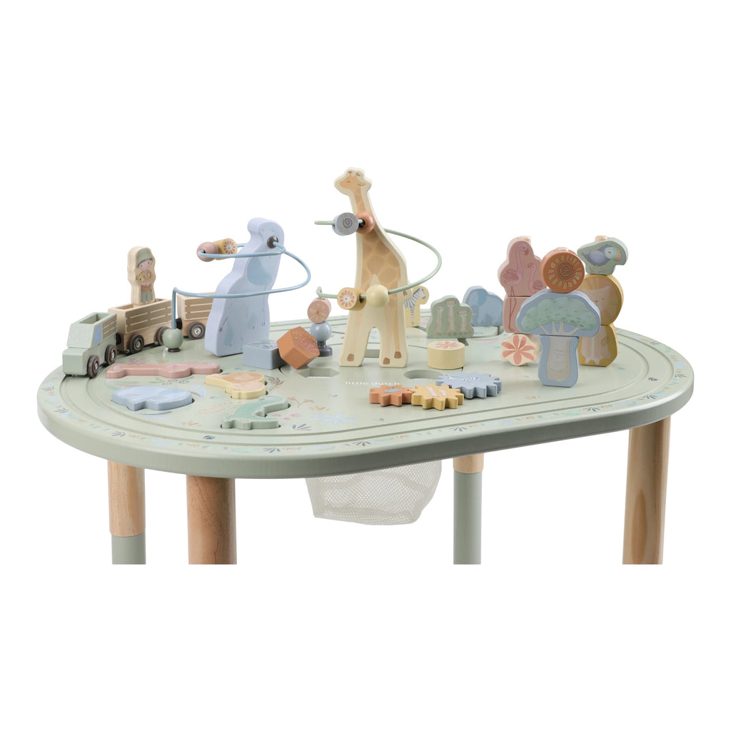 Mesa de Atividades XL | Verde | Safari Friends | Little Dutch