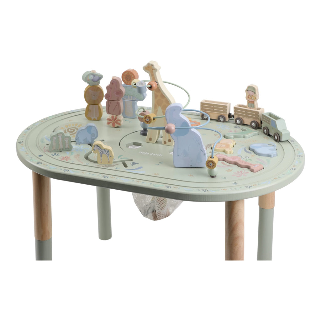 Mesa de Atividades XL | Verde | Safari Friends | Little Dutch