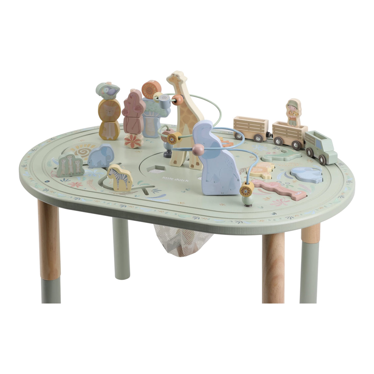 Mesa de Atividades XL | Verde | Safari Friends | Little Dutch