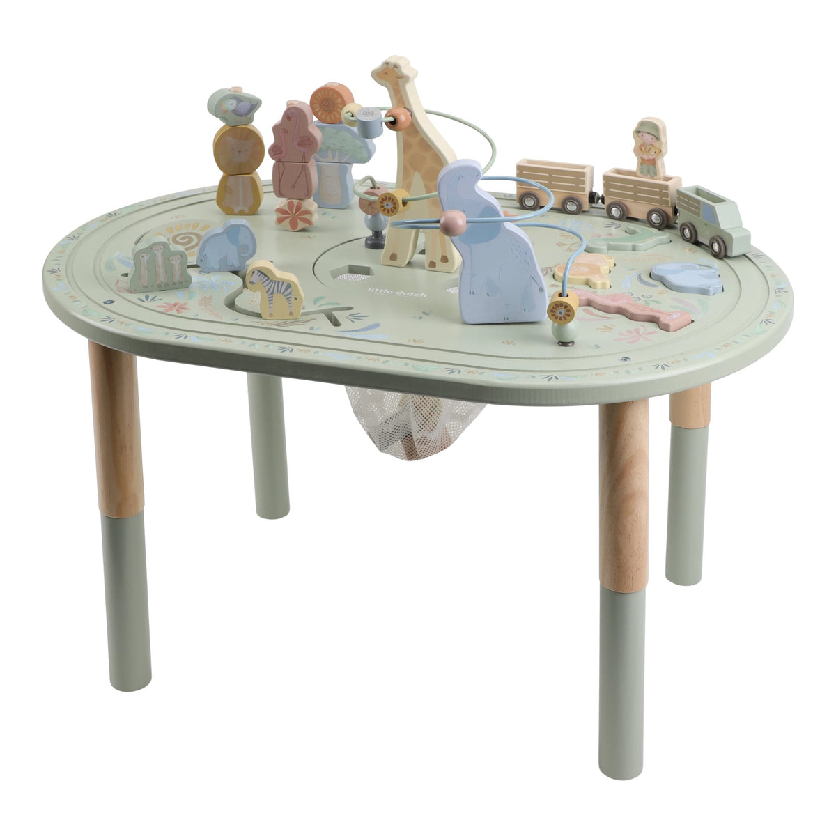 Mesa de Atividades XL | Verde | Safari Friends | Little Dutch
