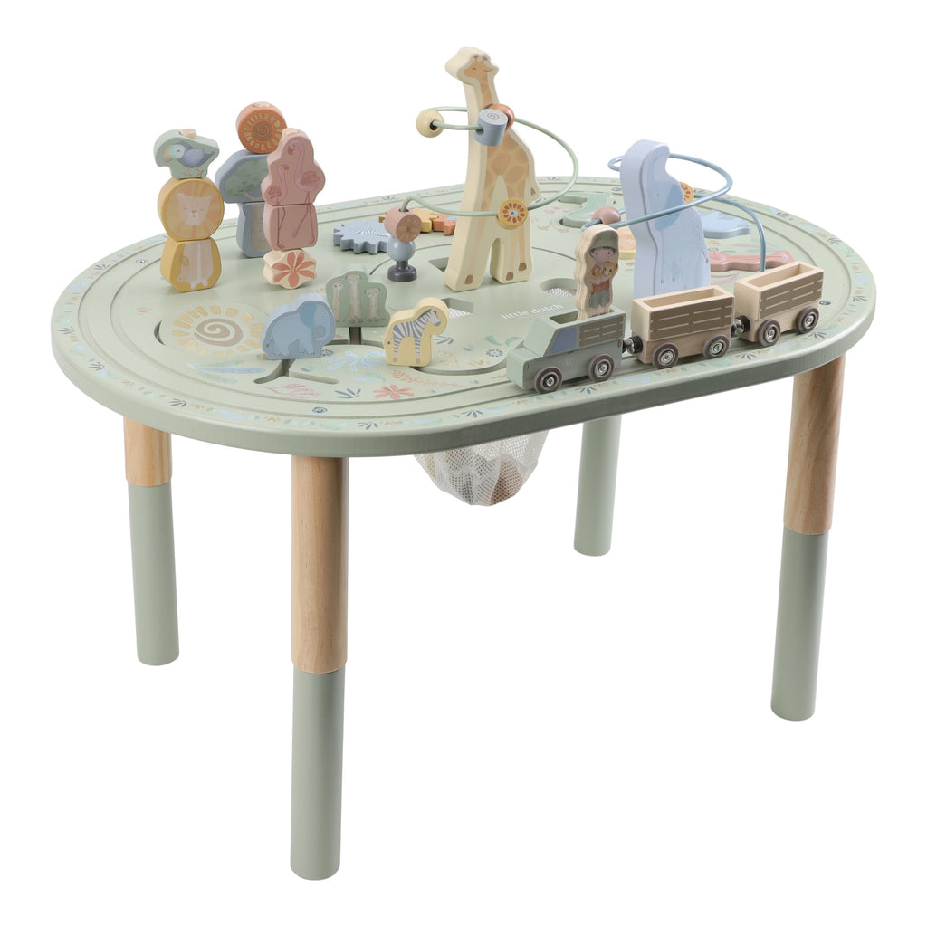 Mesa de Atividades XL | Verde | Safari Friends | Little Dutch