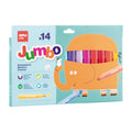 Canetas de Feltro | Jumbo | 14 Cores