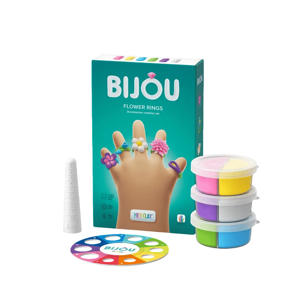 Plasticina | Bijou Flower Rings