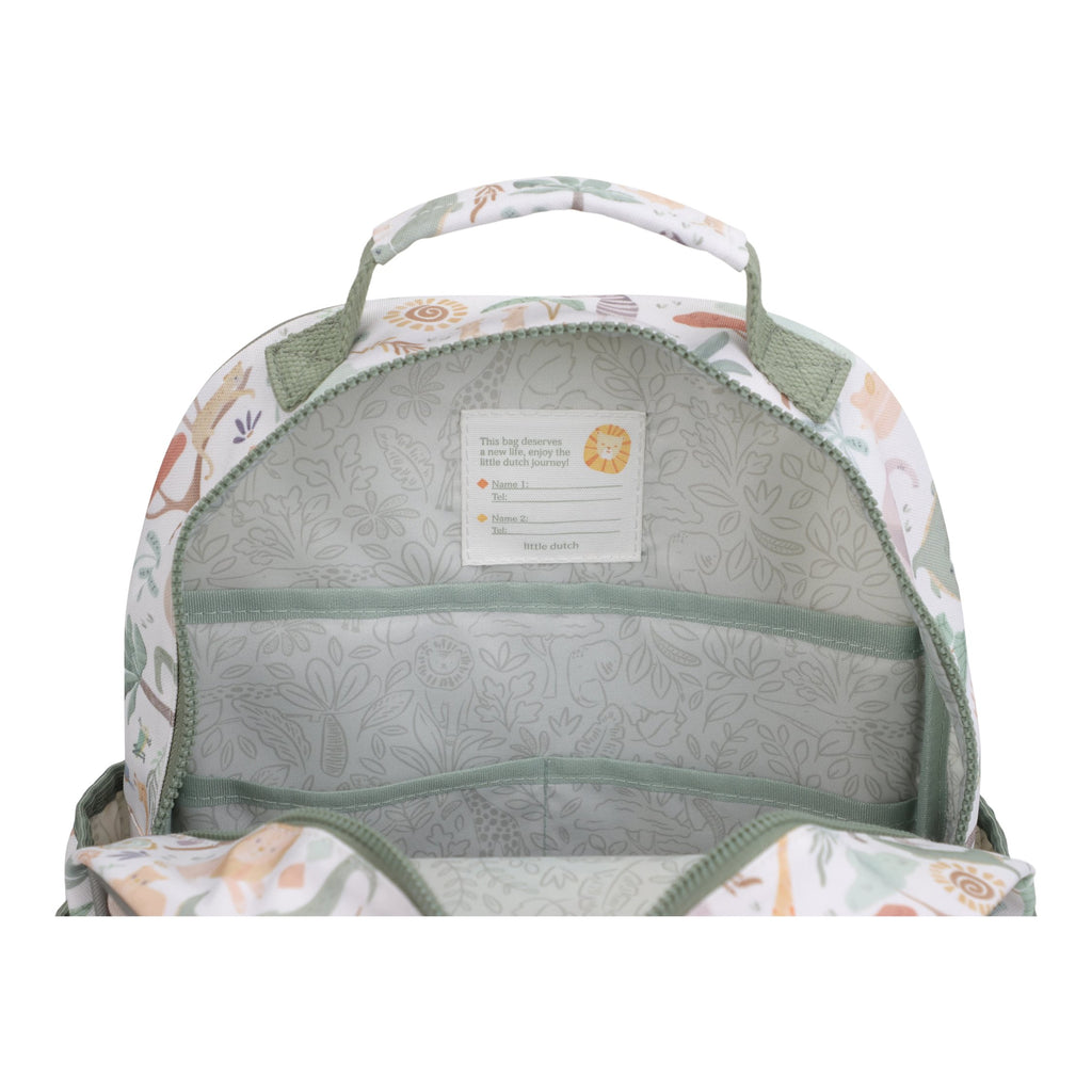 Mochila | Branco | 35 cm | Safari Friends