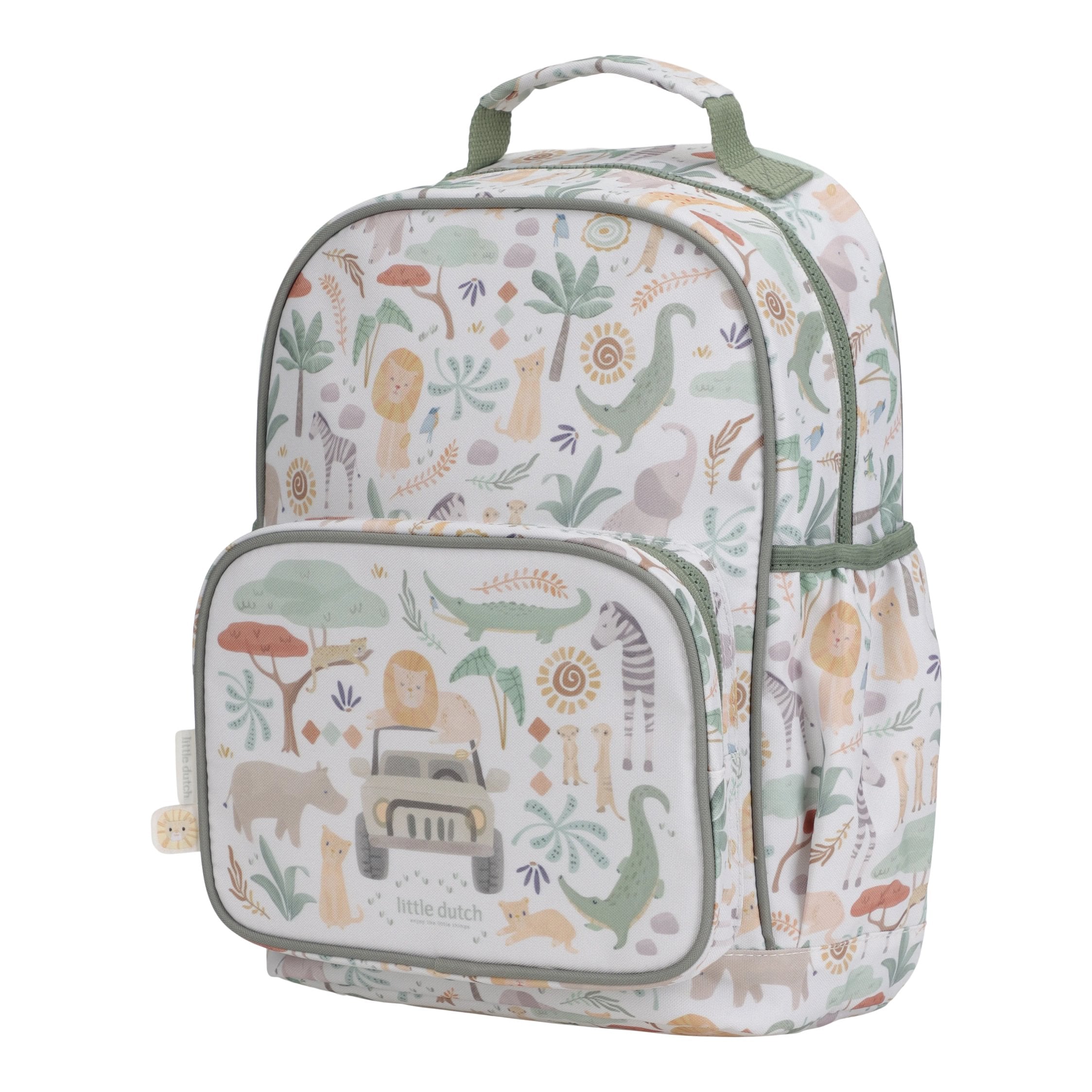 Mochila | Branco | 35 cm | Safari Friends