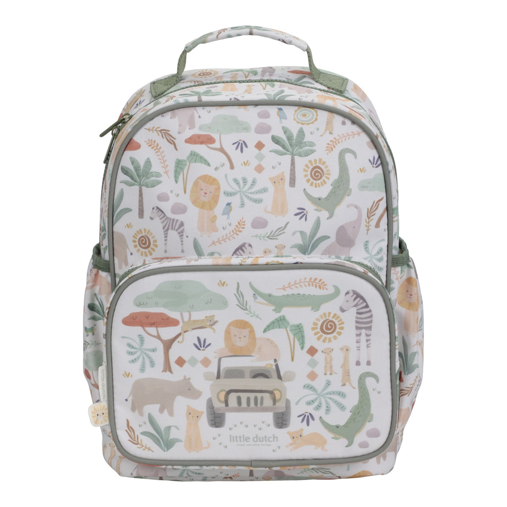 Mochila | Branco | 35 cm | Safari Friends
