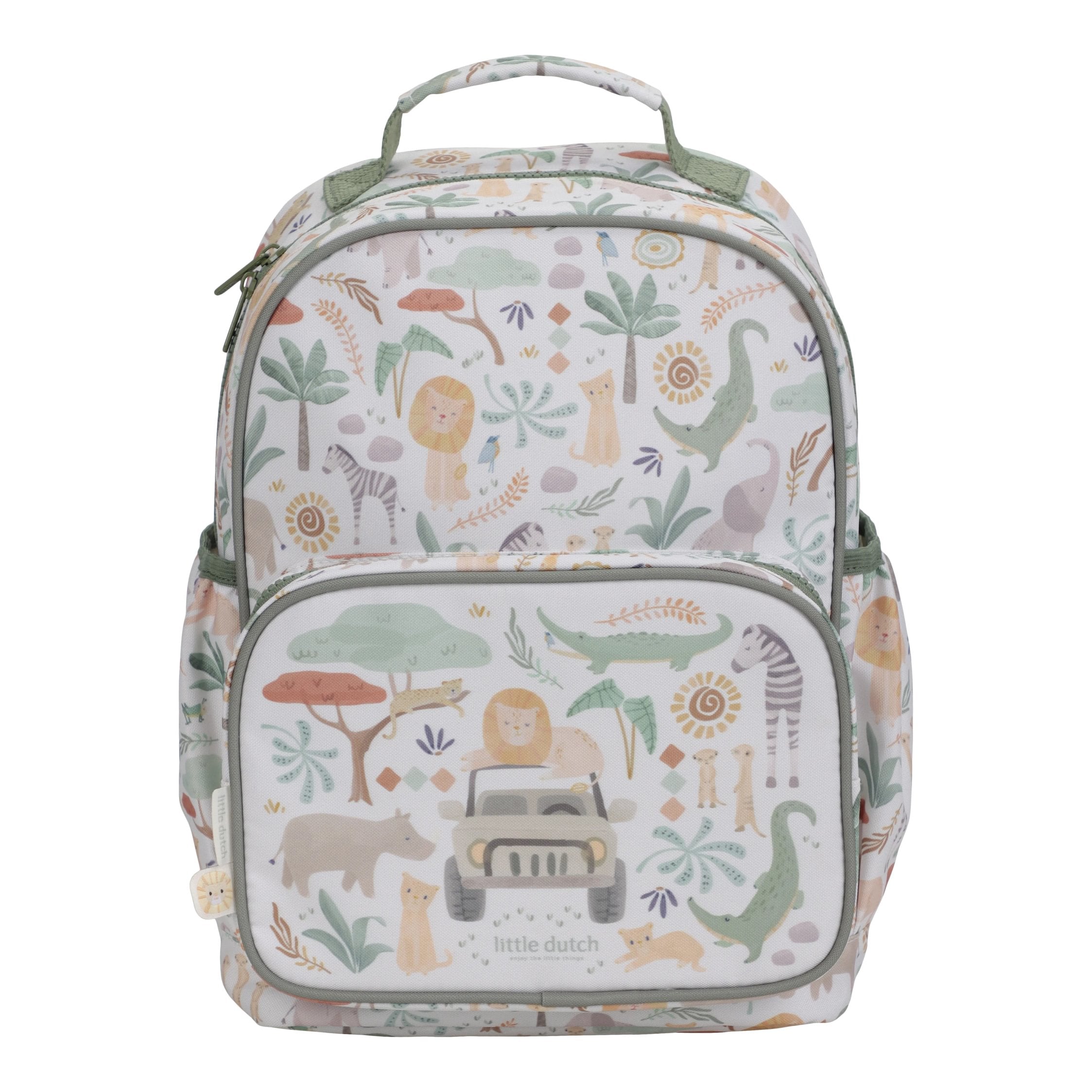 Mochila | Branco | 35 cm | Safari Friends