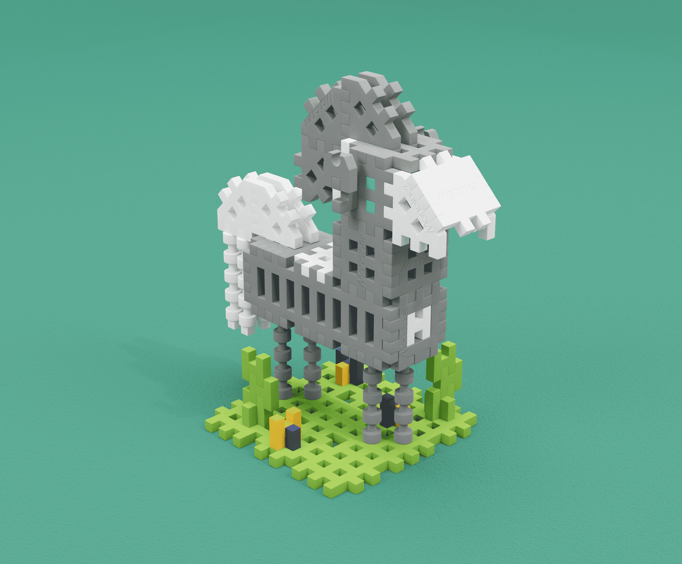 Mini WAFFLE City | Constructor Expert | 301 pcs