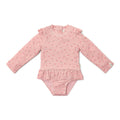 Fato de Banho | Manga Comprida | Sunny Flowers Blush