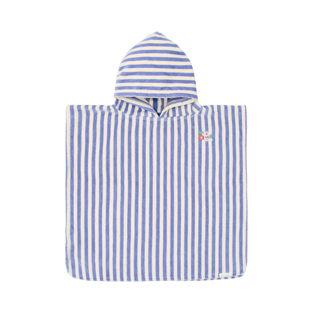 Poncho de Praia | Dreamy Purple Stripe