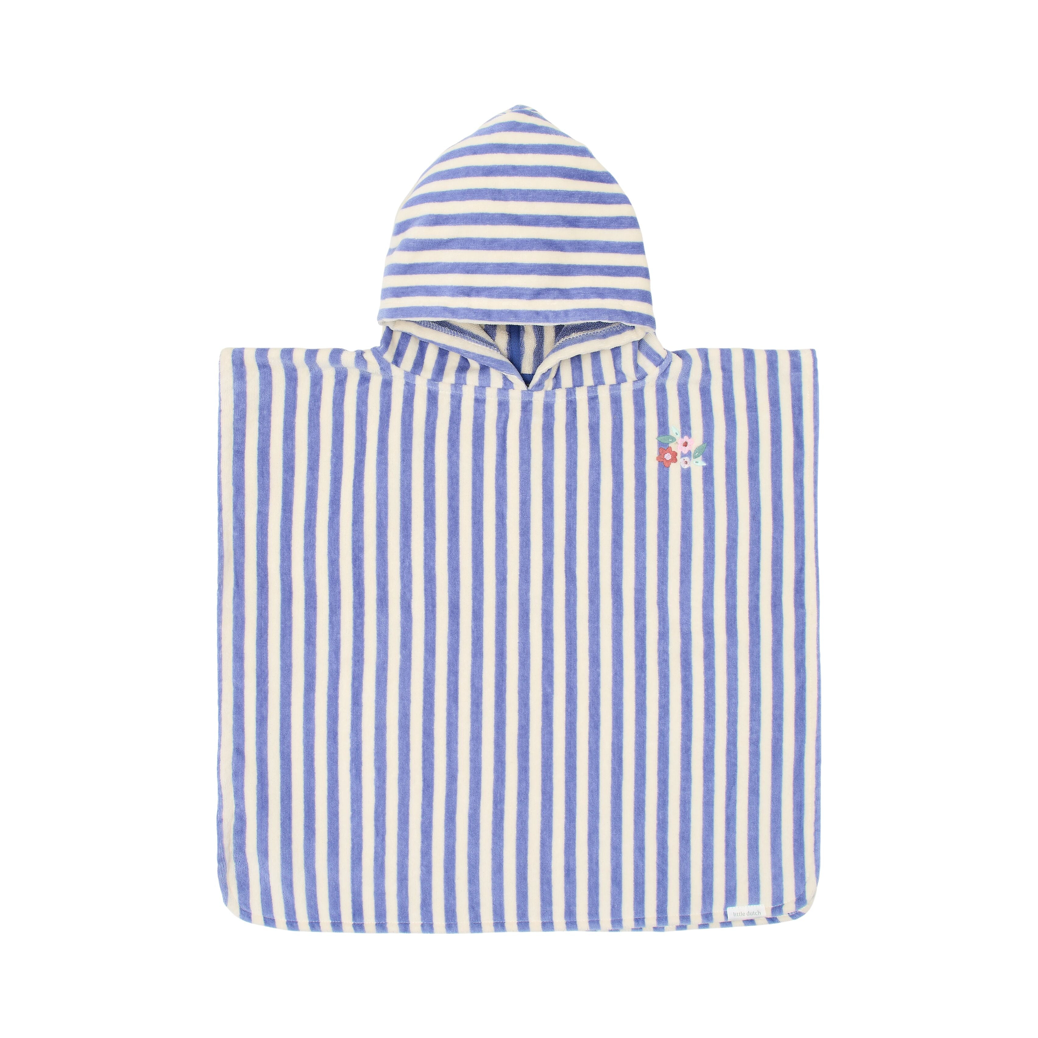 Poncho de Praia | Dreamy Purple Stripe