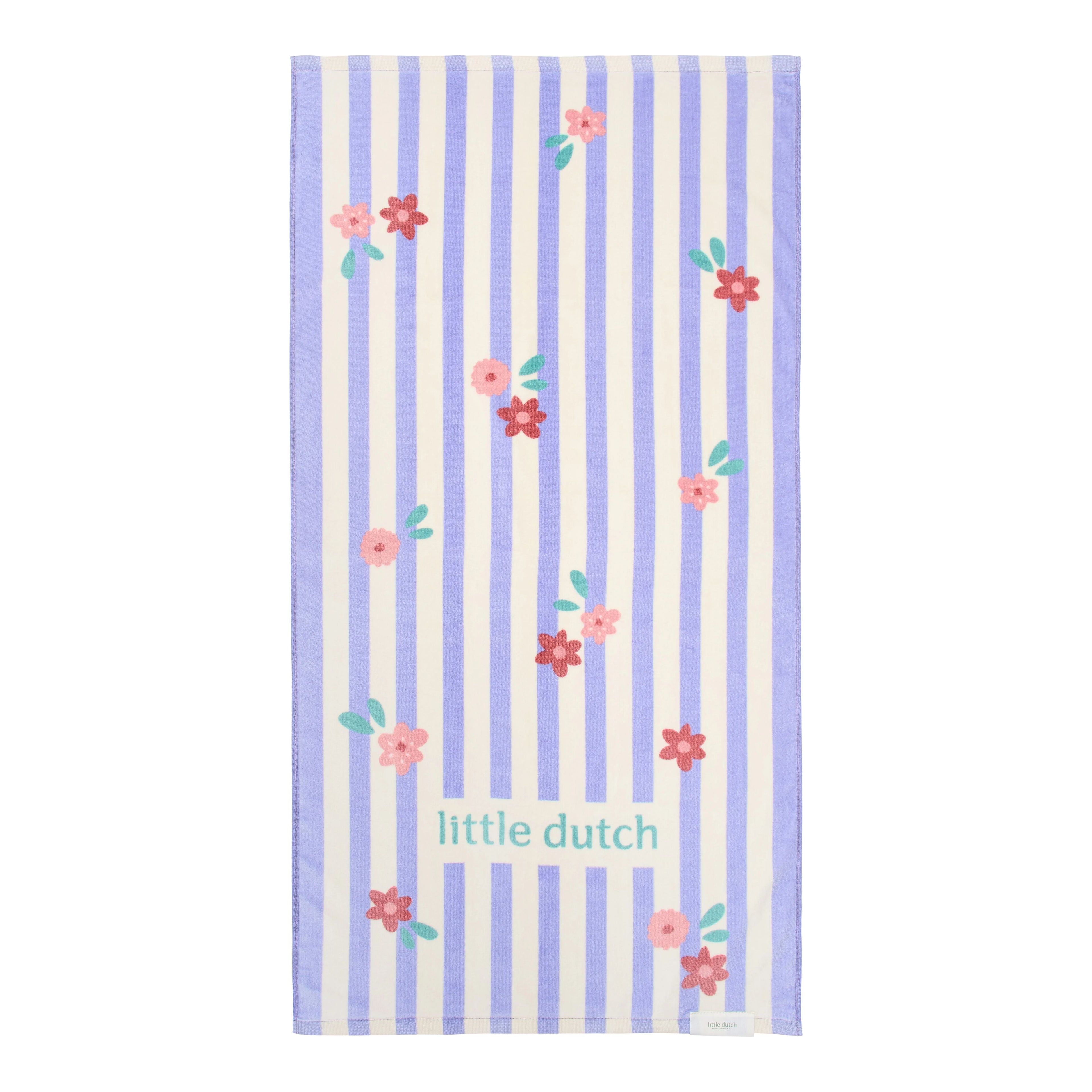 Toalha de Praia | Dreamy Purple Stripe