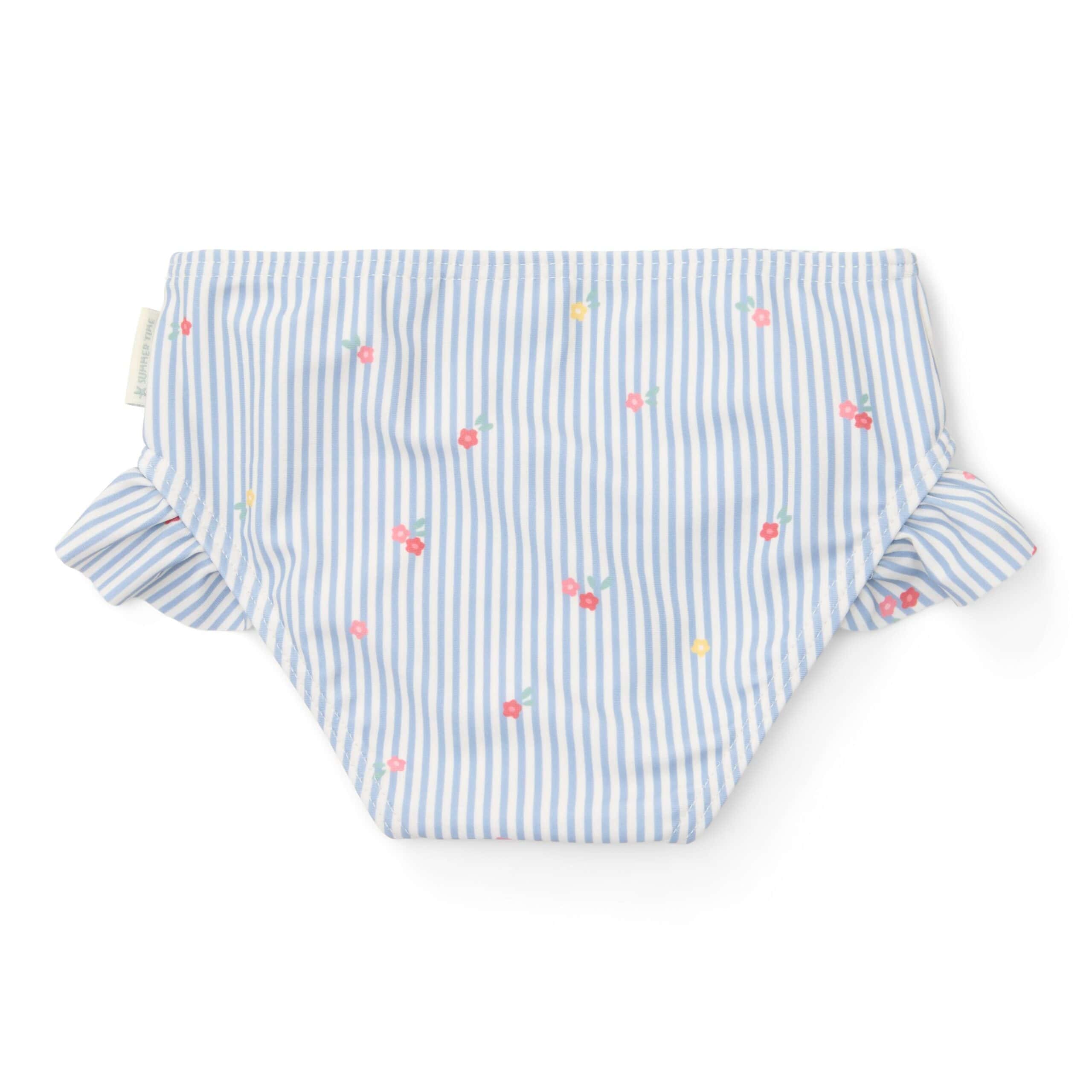 Cueca de Banho | Sunny Flowers Blue