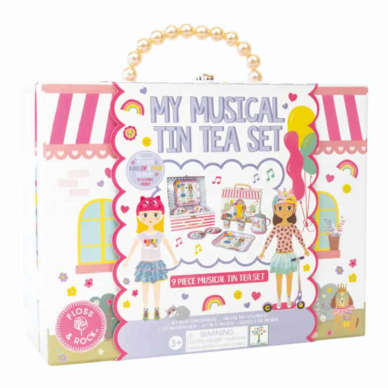 Conjunto de Chá | Musical | 9 Peças | Best Friends