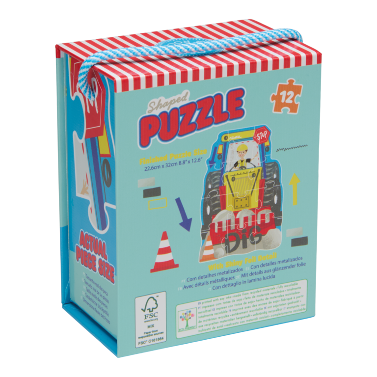 Puzzle | 12 Peças | Construção