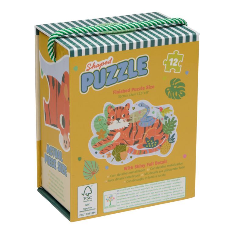 Puzzle | 12 Peças | Selva