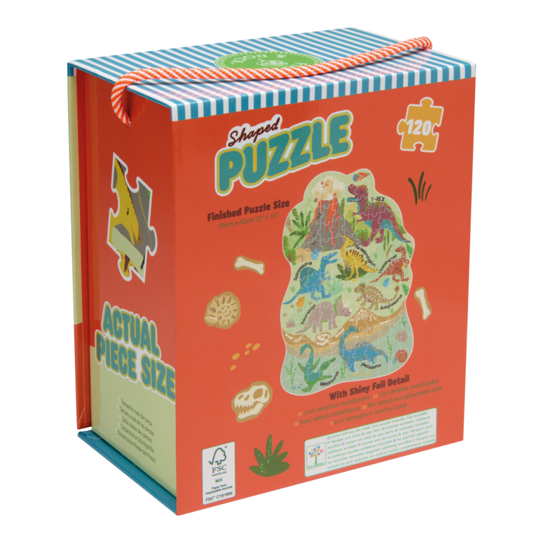 Puzzle | 120 Peças | Dino