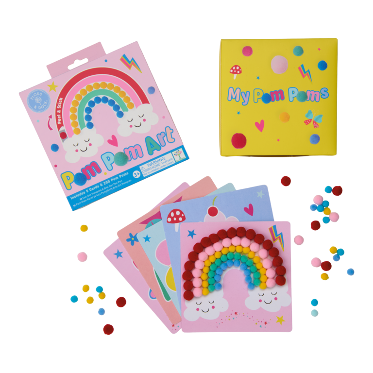 Arte com Pompons | Rainbow Fairy