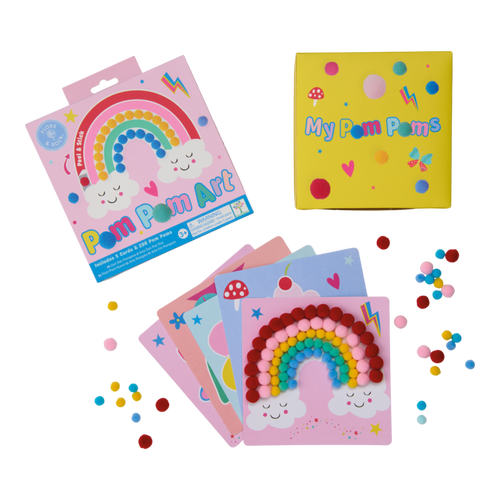 Arte com Pompons | Rainbow Fairy
