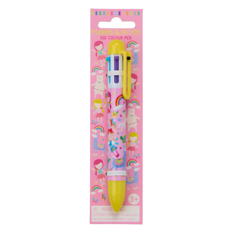 Caneta 6 cores | Rainbow Fairy