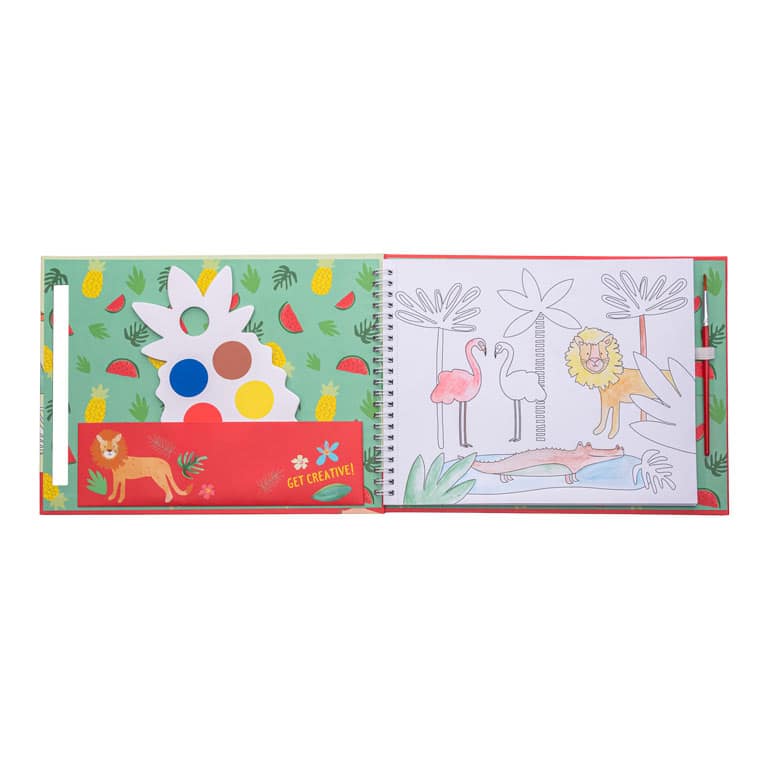 Mini Caderno de Pinturas | Selva