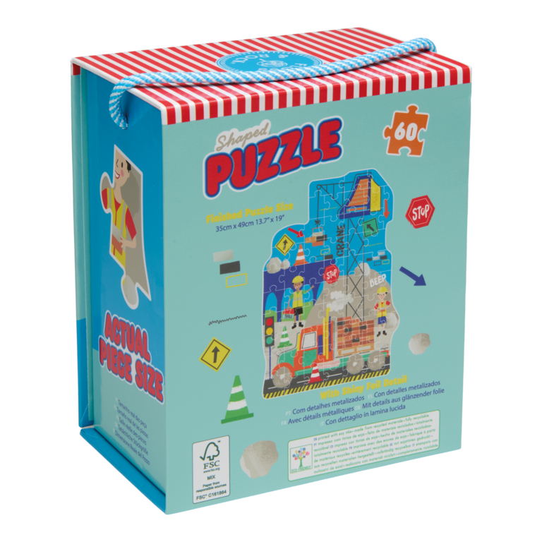 Puzzle | 60 Peças | Construção
