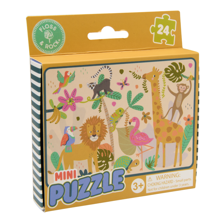Mini Puzzle | 24 Peças | Selva