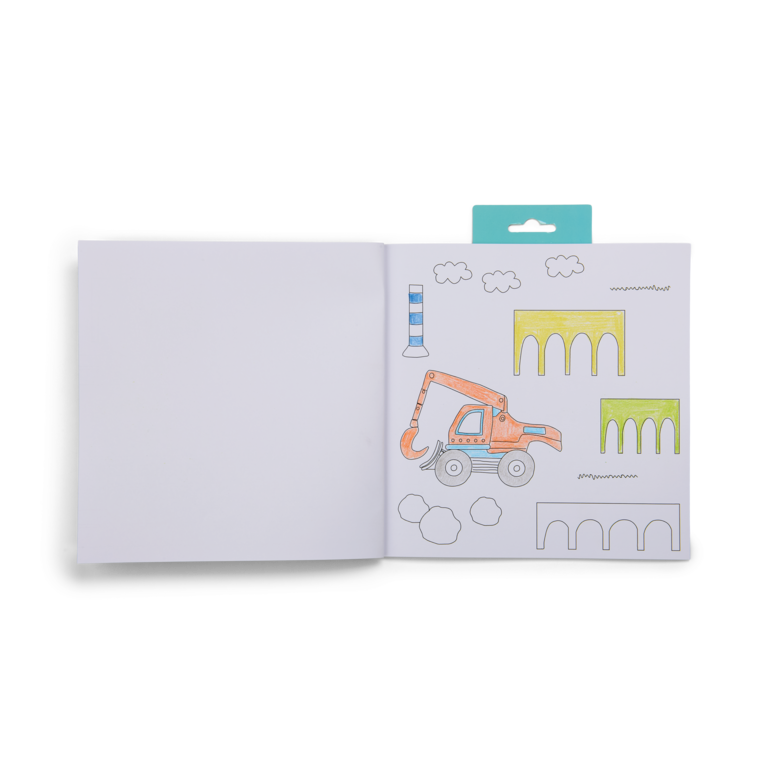 Livro para Colorir | Construção