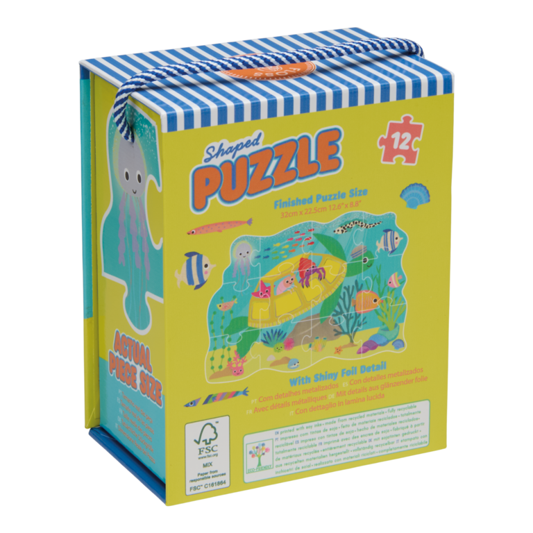 Puzzle | 12 Peças | Oceano