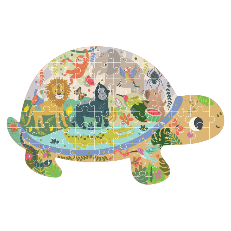 Puzzle | 60 Peças | Selva