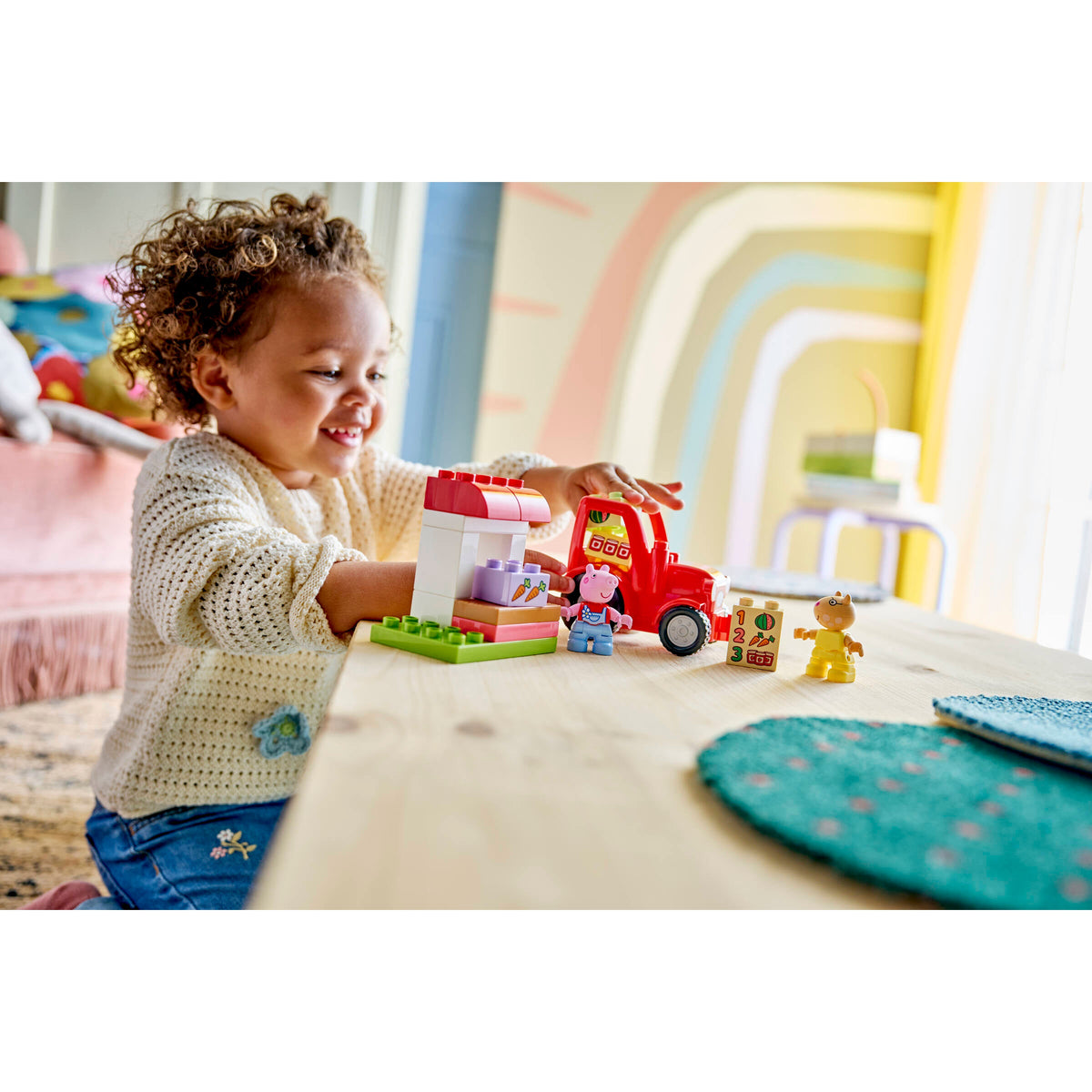 LEGO DUPLO Peppa Pig Trator e Mercado 10468 - imagem 5
