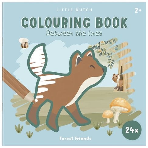 Livro de Colorir | Entre Linhas | Forest Friends