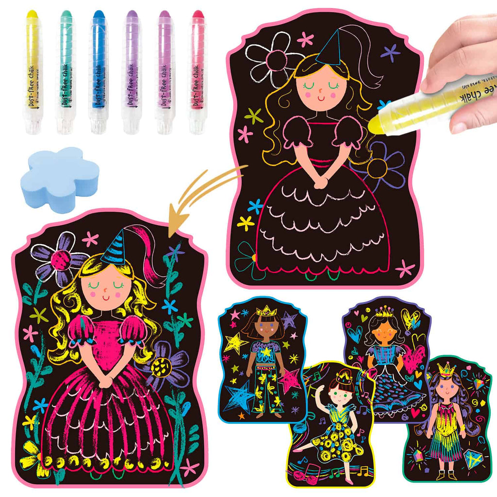 Art To Go Chalk Art  | Dress-up the Princes