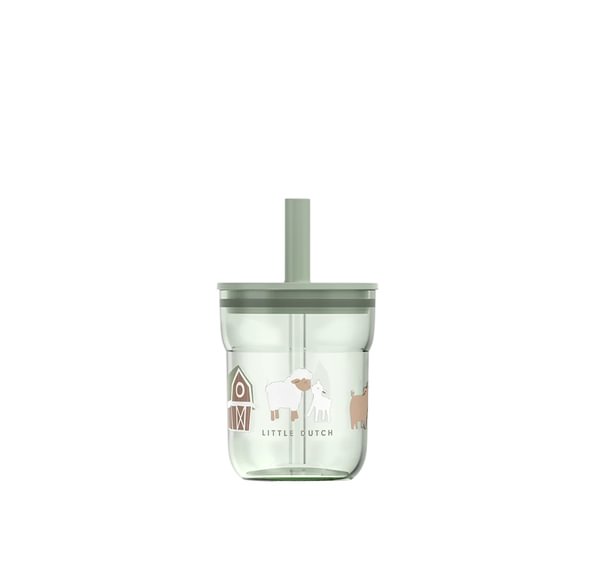 Copo com Palhinha | 250ml | Little Farm