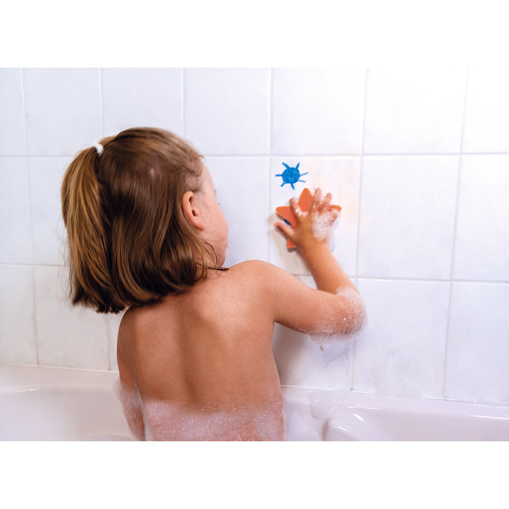 6 Canetas de Banho | Coloring in the Bath